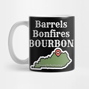 Barrels Bonfires Bourbon Mug